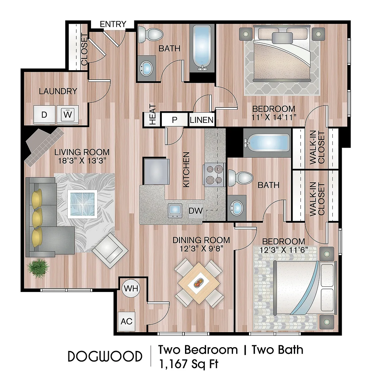 Floor plan Dogwood