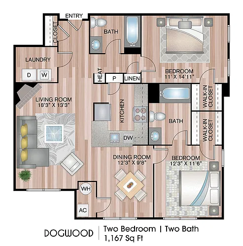 Floor plan Dogwood
