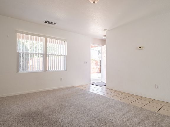 Entrance and living room