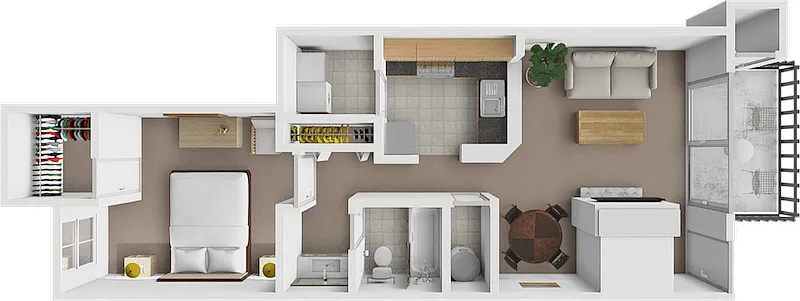 Floor plan B Nelson