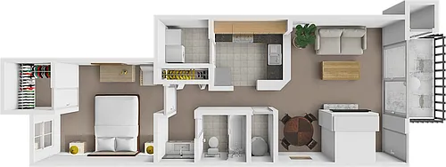 Floor plan B Nelson