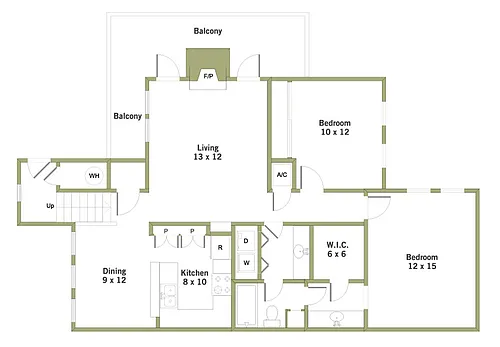 Floor plan B2