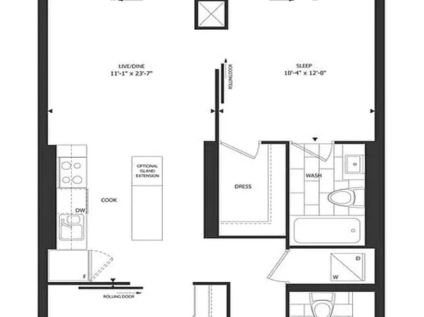 126 Simcoe St #607, Toronto, ON M5H 4E6