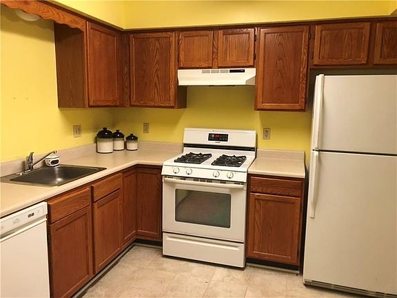 Enjoy your large bright kitchen with gas stove.  All appliances are included, just move right in.