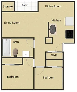 Floor plan 2X1