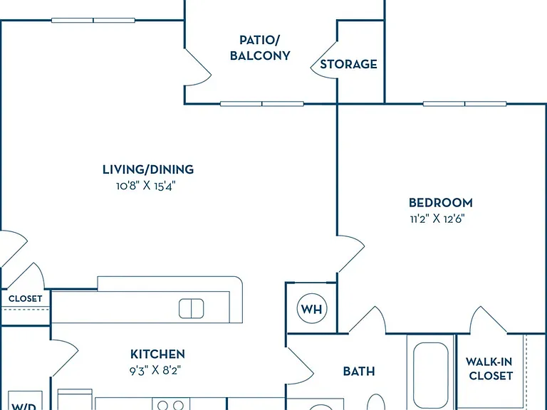 1 Bedroom | 1 Bath | 655 SF 1 Bedroom | 1 Bath | 655 SF