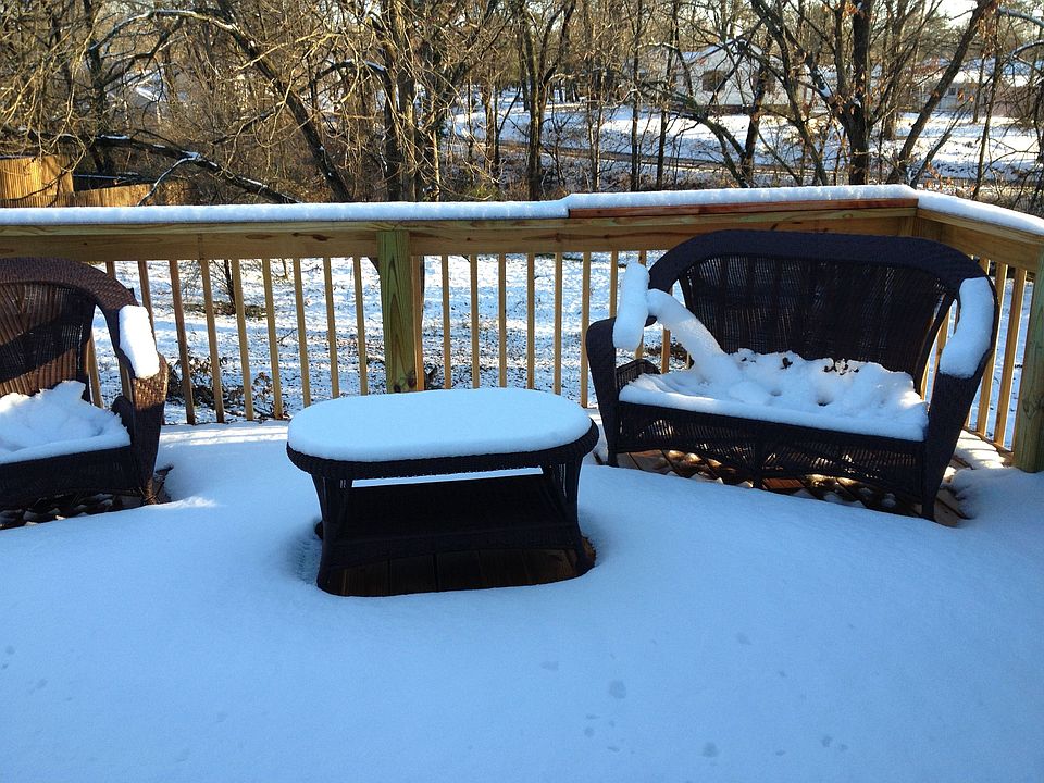 The new back porch