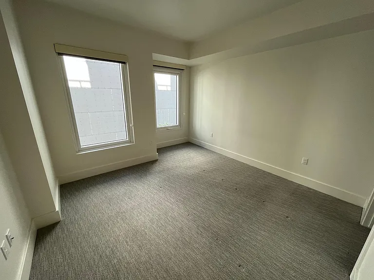 Carpeted bedroom