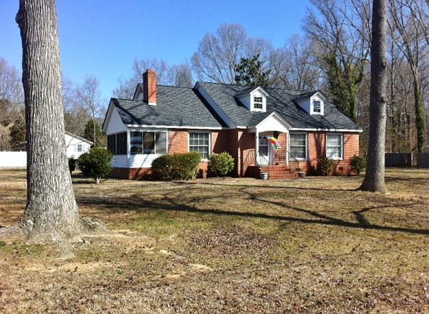 Front of homes