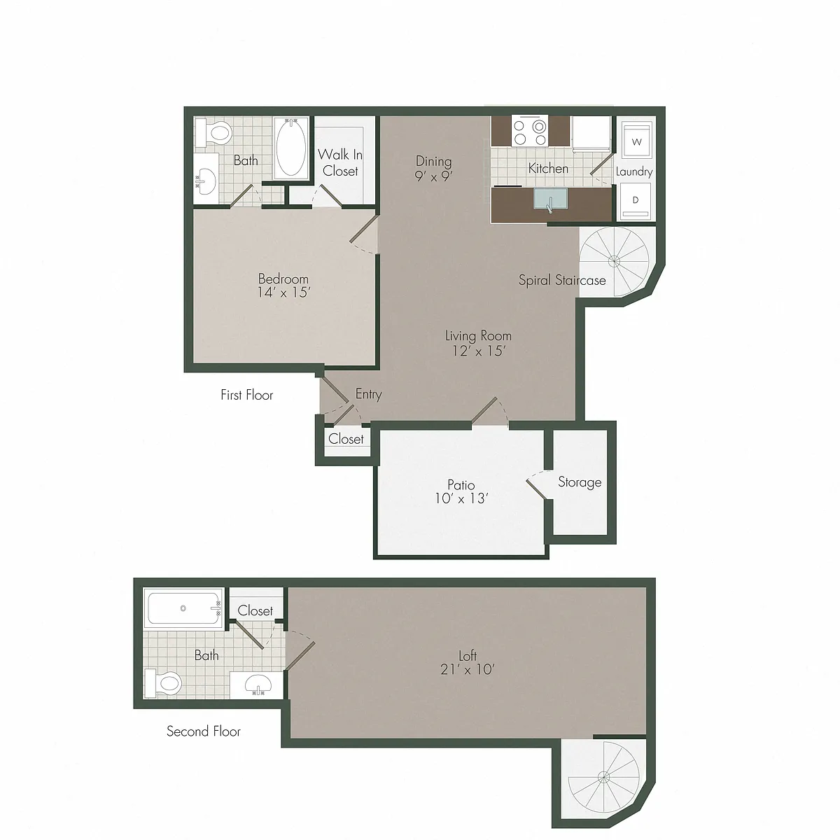 Floor plan Renovated Jasmine