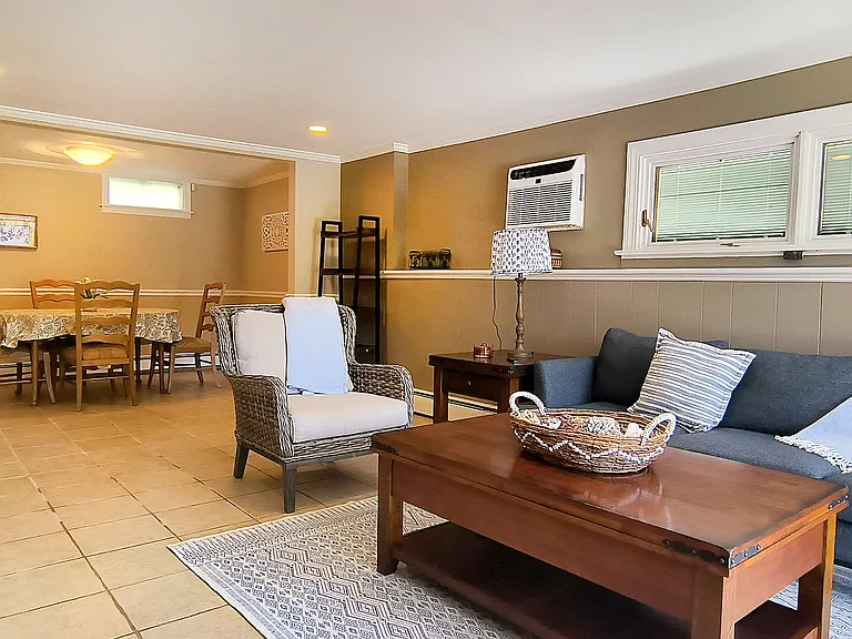 Different perspective of the living room.