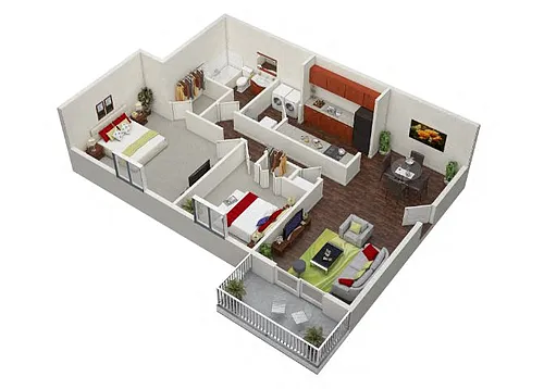 Floor plan B