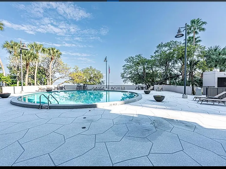 Pool recently resurfaced