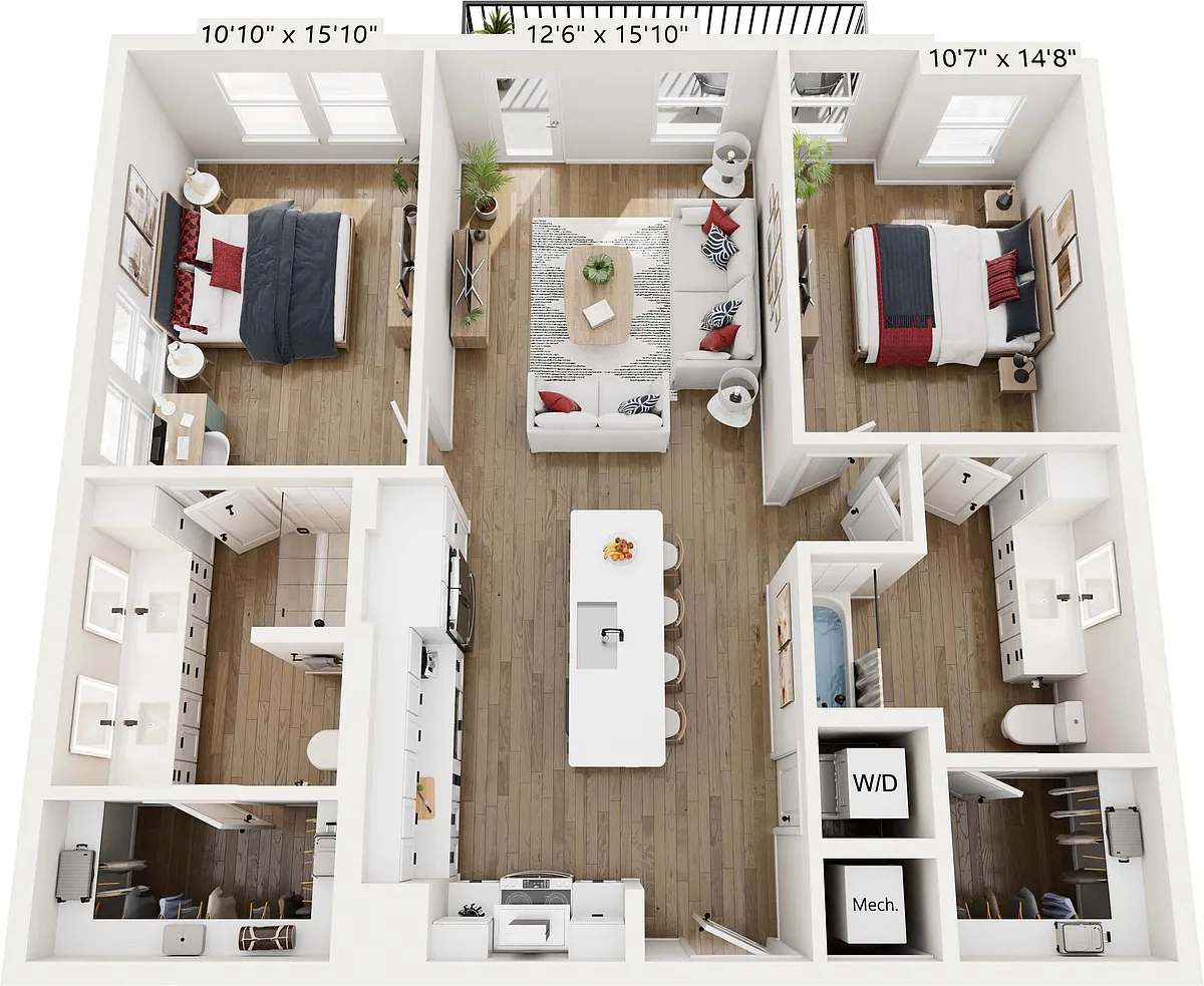 Floor plan B1 Cond