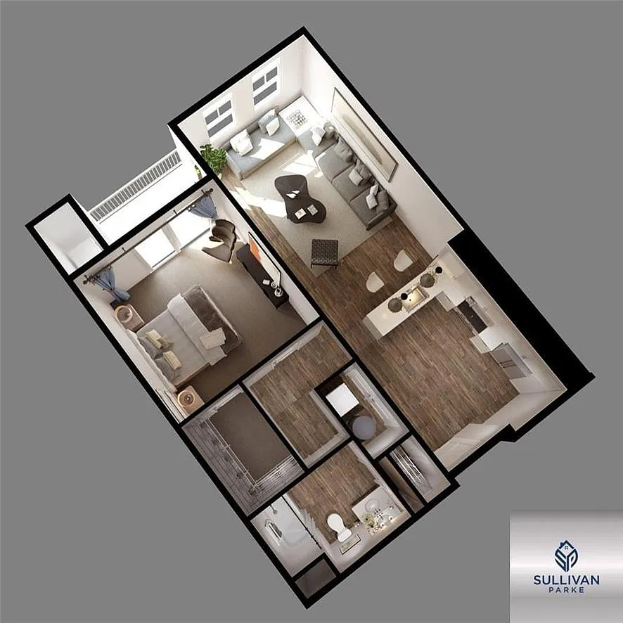 1 bed, 1.0 bath, 806 sqft, $1,925 — Photo 2