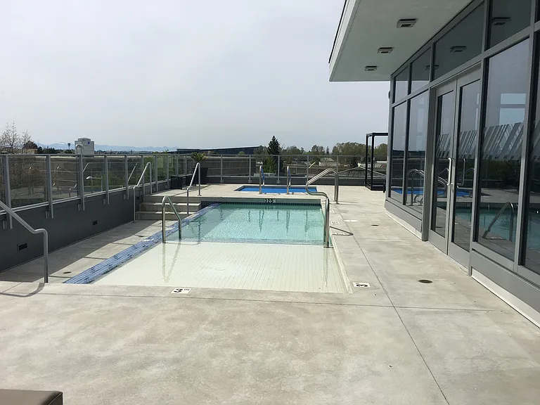 Seasonal pool facility.