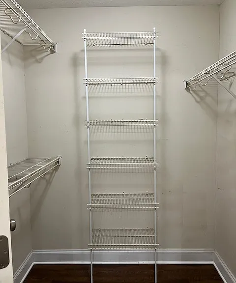 Primary walk-in closet
