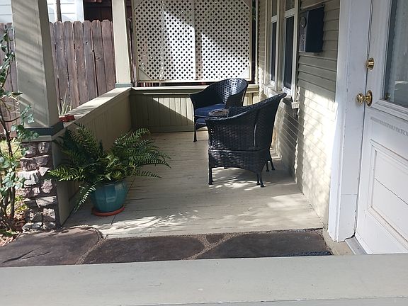 front porch with patio furniture