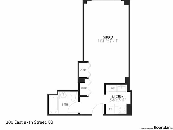 2nd image of 200 E 87th St APT 8B