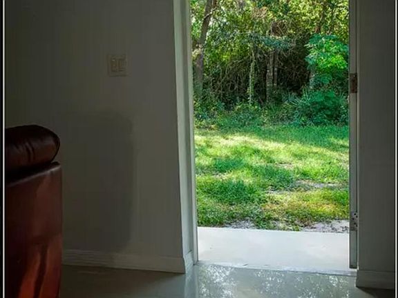 Backdoor to back yard