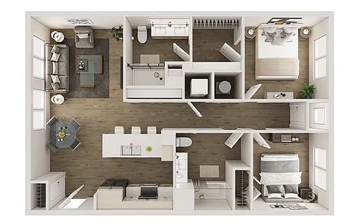 Floor plan B2