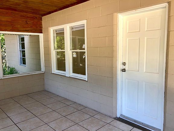 Screened front porch