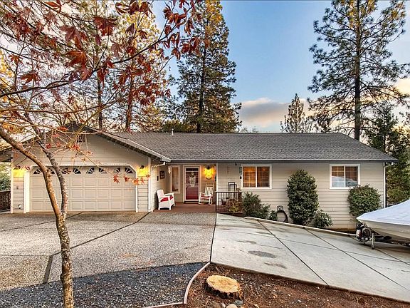 Front of the house showing attached garage