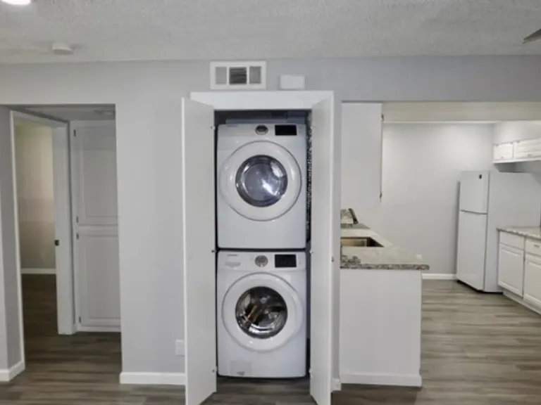 Full size washer and dryer