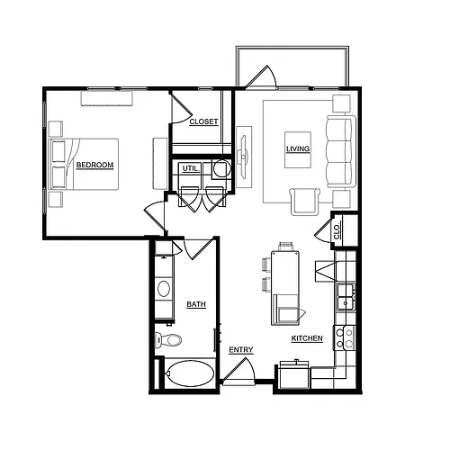 Floor plan Lantana