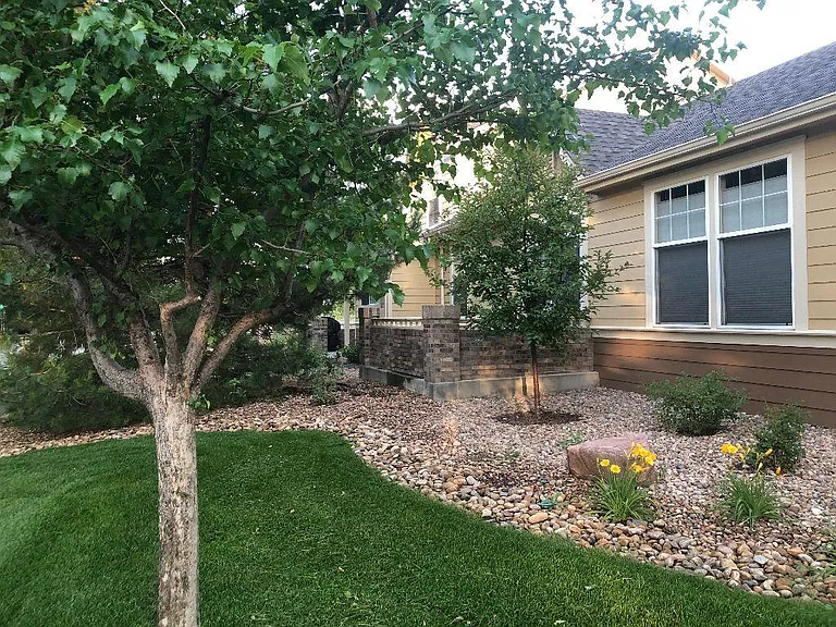 Private patio