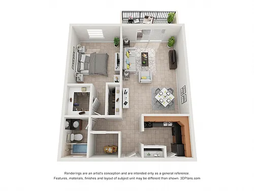 Floor plan Model A