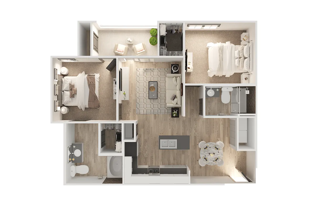 Floor plan B1R