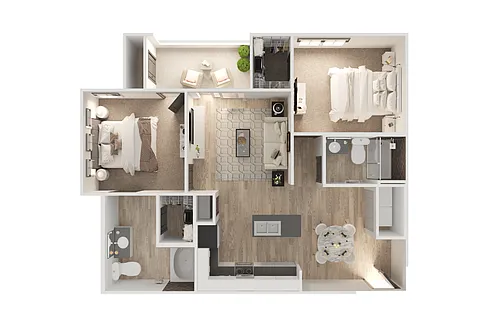 Floor plan B1R