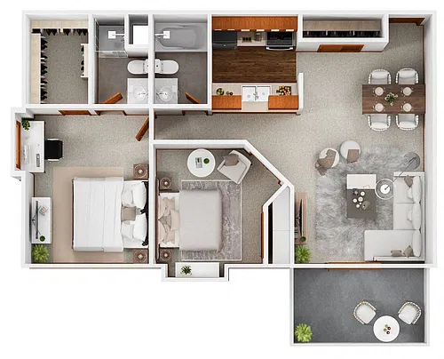 Floor plan B3