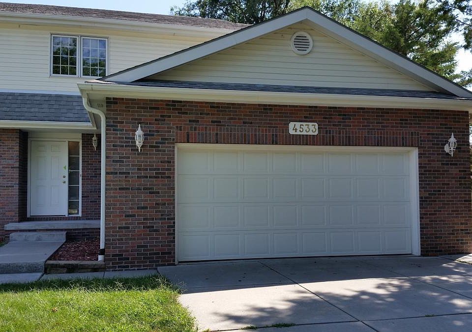 2-stall attached garage