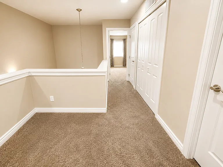 A bright, open upper landing.