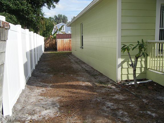 Left Side of the house