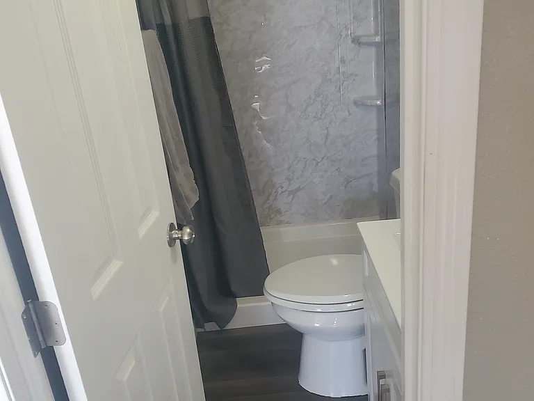 Second bathroom with shower.