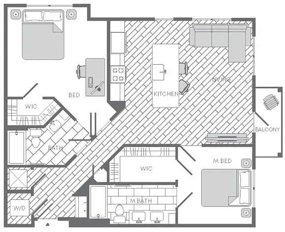 Floor plan The Magnolia