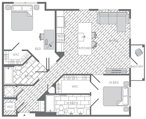 Floor plan The Magnolia