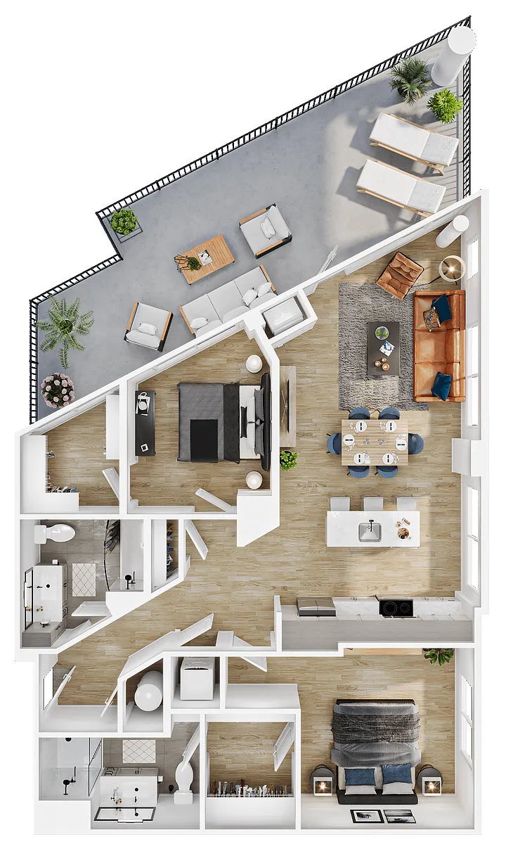 Floor plan B16
