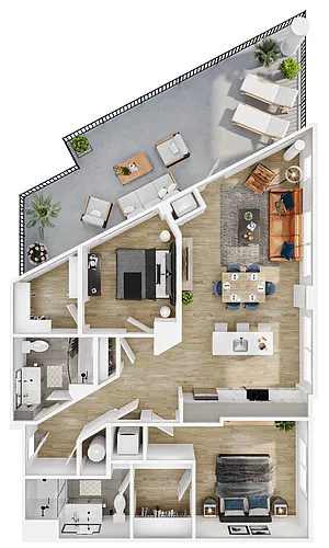 Floor plan B16