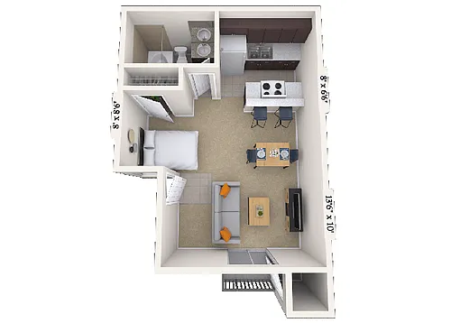 Floor plan The Baroque