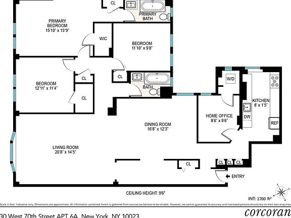 2nd image of 30 W 70th St APT 6A