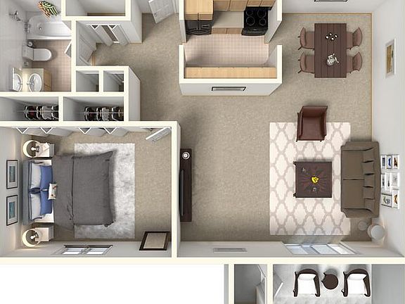 5th image of 9430 Hampton Dr APT 22