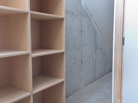 Garage Under Stair Storage
