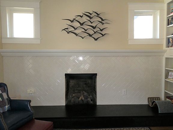 Living Room Fireplace Detail