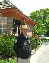 24 hour guarded security entrance