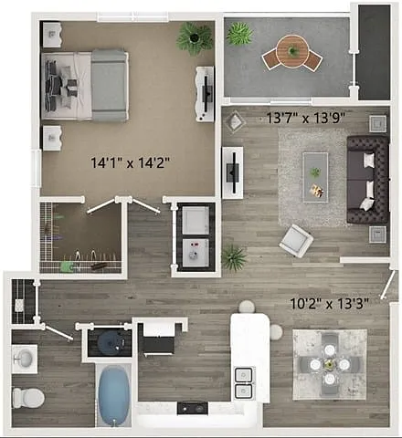 Floor plan A2