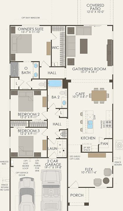 First Floor 3 br 2 ba